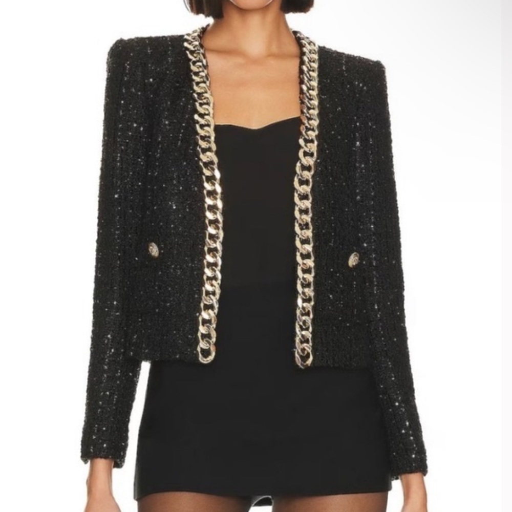 L’AGENCE Greta Chain Jacket